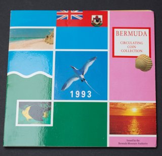 Bermudas 1993 Conjunto Oficial 5 Monedas