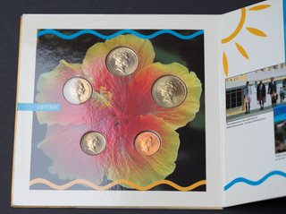 Bermudas 1993 Conjunto Oficial 5 Monedas