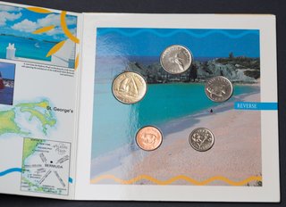 Bermudas 1993 Conjunto Oficial 5 Monedas