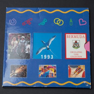 Bermudas 1993 Conjunto Oficial 5 Monedas