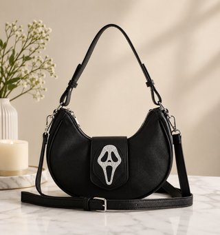 Bolso Negro Ghostface Scream