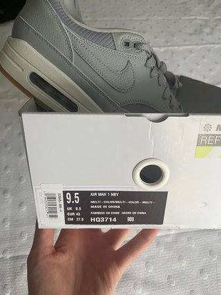 Nike Air Max 1 ByYou Grises