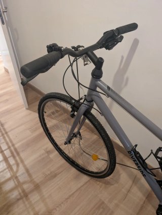 Bicicleta Todocamino Riverside 120 Gris