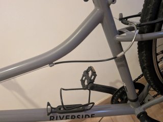 Bicicleta Todocamino Riverside 120 Gris