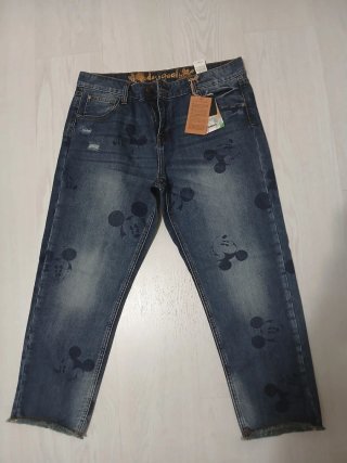 Pantalón vaquero Desigual Mickey Mouse