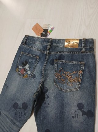 Pantalón vaquero Desigual Mickey Mouse