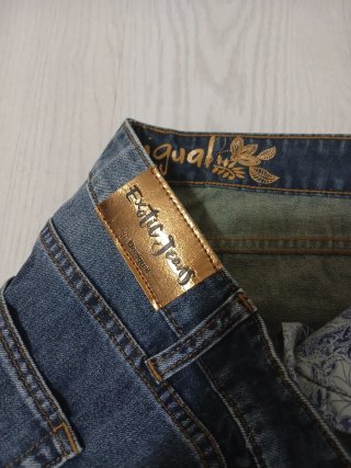 Pantalón vaquero Desigual Mickey Mouse