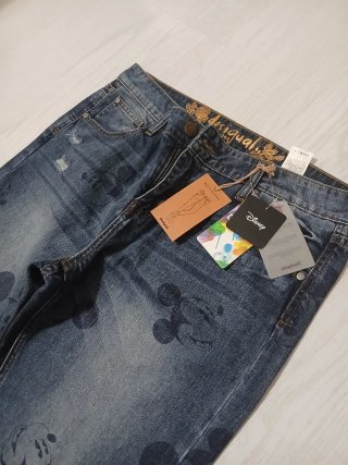Pantalón vaquero Desigual Mickey Mouse