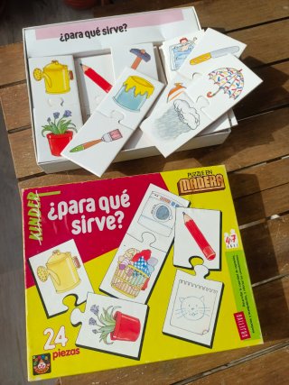 Puzzles Madera Montessori 3-6 años