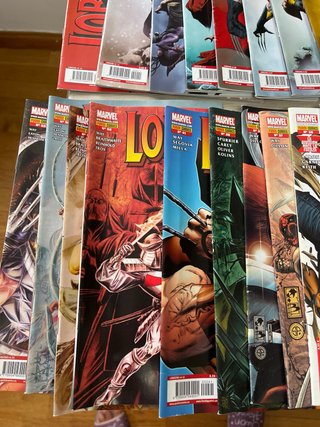 Lobezno colección de comics grapas vol.4,5(50uni)