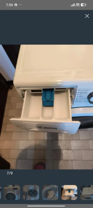 Lavadora Bosch 8kg