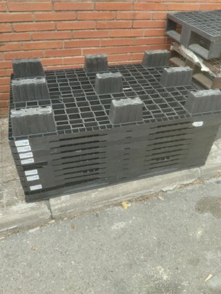 Palets de plástico resistentes