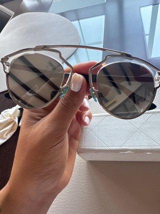 Gafas de sol Dior So Real Plata y negro