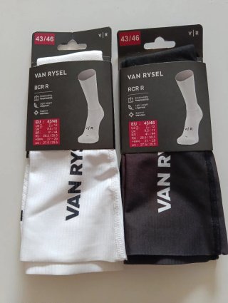 Pack 2 x  Calcetines Van Rysel RCR R Talla 43/46