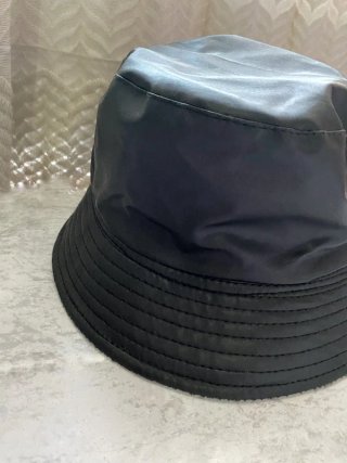 Sombrero Gorro Pescador Piel Negro