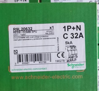 Interruptor Sobretensiones Schneider R9L20632