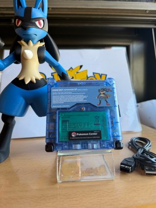 GameBoy Advance SP Edición Pokémon Lucario IPS5