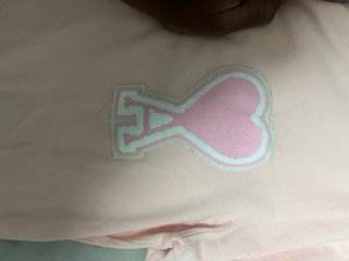 Camiseta Ami Paris Rosa