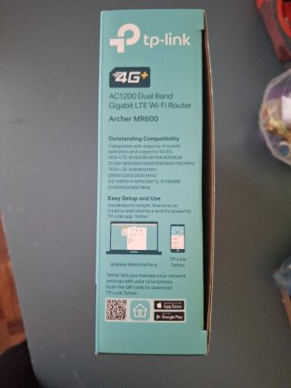 Router 4G+ TP-Link Archer MR600