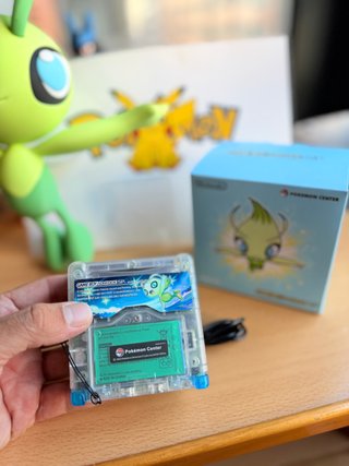 GameBoy Advance SP Edición Pokemon Celebi IPS5