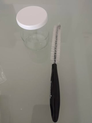 6 Vasos para Yogur Thermomix + Cepillo