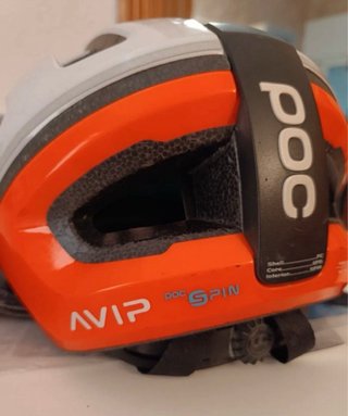 Casco POC Omne Air MIPS Talla M Blanco/Naranja