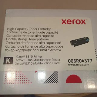 Tóner Xerox 006R04377 XL Original Negro 8000P