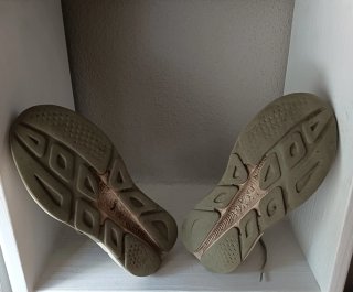Zapatillas Hoka Beige/Verde