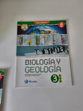 1 2 3 Biología y geología 3 Eso Bruño.