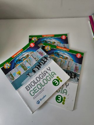 1 2 3 Biología y geología 3 Eso Bruño.