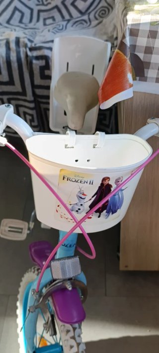 Bicicleta infantil Frozen