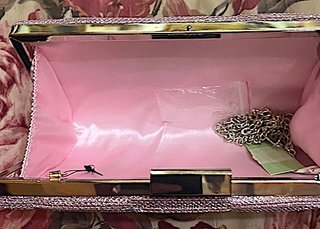 Bolso Joya Rosa Pastel Nuevo Con Etiqueta