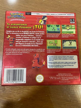 Pokemon Mundo Misterioso: Equipo de Rescate Rojo G