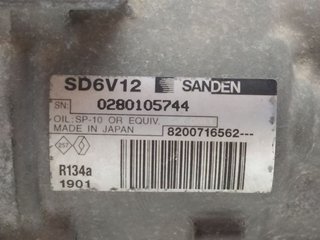 COMPRESOR AIRE ACONDICIONADO RENAULT CLIO II SYMBOL 1.5 DCI Authentique