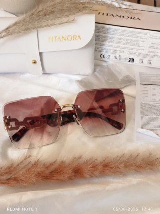 Gafas de sol TITANORA carey nuevas
