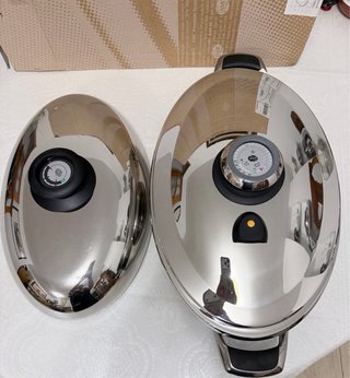 Olla AMC Ovalada con tapa Super Vapor