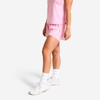 Pantalón Corto Mujer Rosa Doble Capa