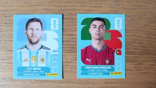 Cromos Messi y Cristiano Ronaldo Mundial 2026