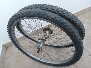 Lote 3 Ruedas Bicicleta Clásicas