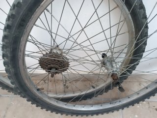 Lote 3 Ruedas Bicicleta Clásicas