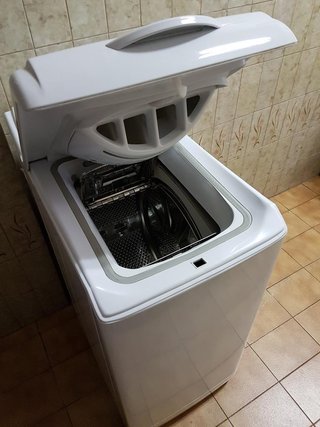 Lavadora Blanca Carga Superior