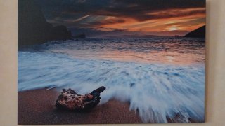 Foto Lienzo Playa Covachos