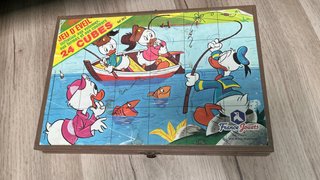 Puzzle Disney antiguo. Perfil solidario