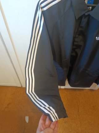 Chaqueta Adidas Coach 3 Stripes Talla XXL