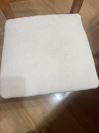 Mesa extensible madera con 6 sillas