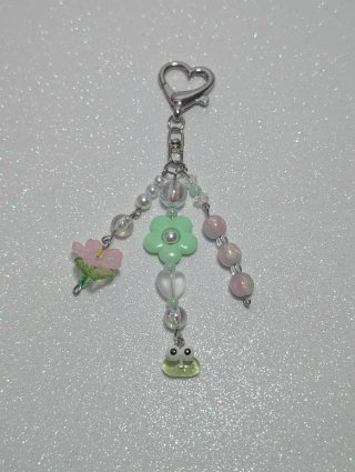 Llavero Keroppi Handmade