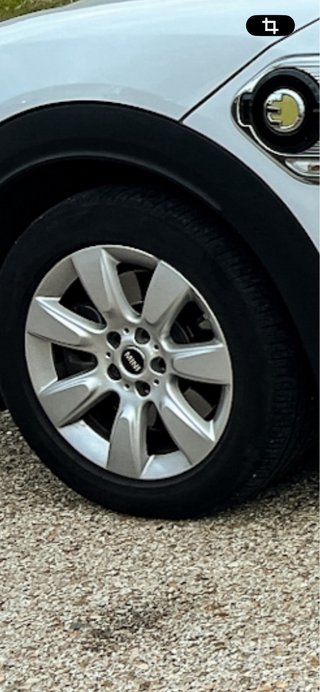 4 Llantas Mini F60 Countryman con neumaticos.