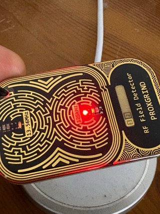 Proxgrind RF field detector RFID LF/HF