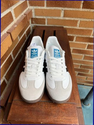 Adidas Samba OG Cloud White Core Black 45