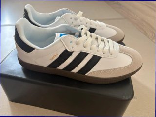 Adidas Samba OG Cloud White Core Black 43